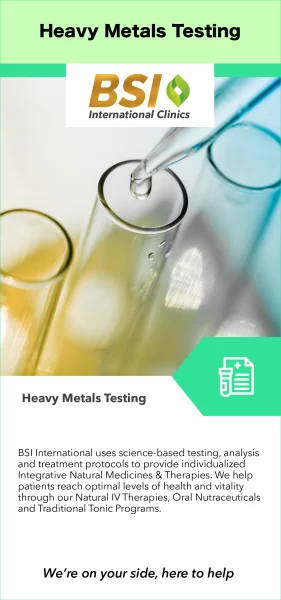 Heavy Metals Analysis Testing