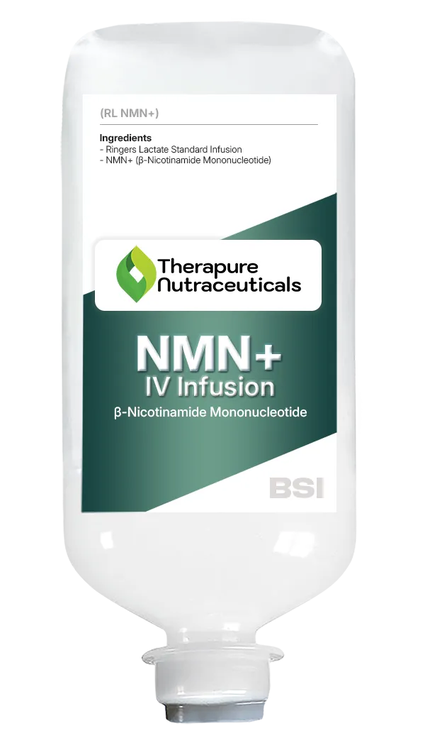 NMN+ adalah stimulan kuat untuk produksi NAD dan memiliki bioavailabilitas yang lebih tinggi dibandingkan NAD+, karena dapat masuk ke dalam sel dengan lebih mudah dan langsung.