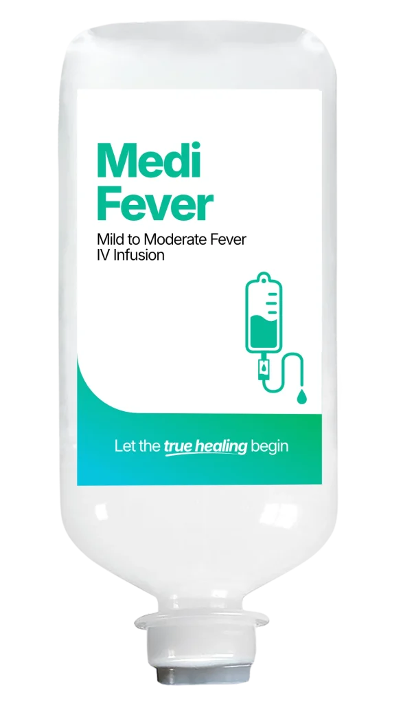 Atasi demam tinggi dengan infus parasetamol Medi Fever di BSI International Bali