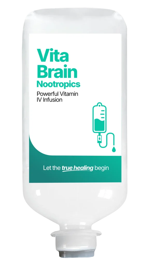 Vita Brain, infus untuk daya ingat, fokus, dan kejernihan mental.